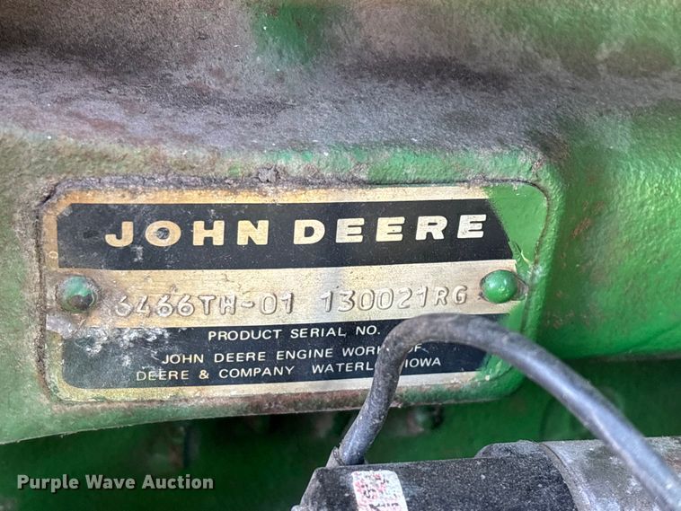 image for item FG0510 1980 John Deere 6620 Turbo combine