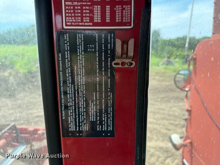 image for item FK3136 International Harvester 1480 Axial-Flow combine