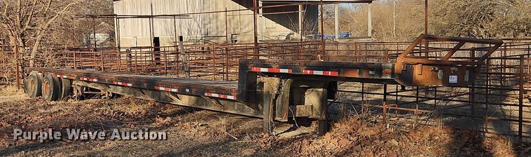 image for item FN5570 1977 Fontaine HDFT-1-7045 drop deck trailer