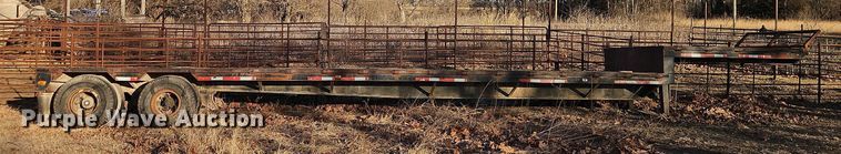 image for item FN5570 1977 Fontaine HDFT-1-7045 drop deck trailer