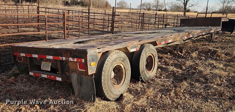 image for item FN5570 1977 Fontaine HDFT-1-7045 drop deck trailer