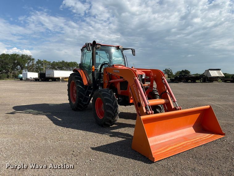 image for item NA9509 2013 Kubota M135GX MFWD tractor