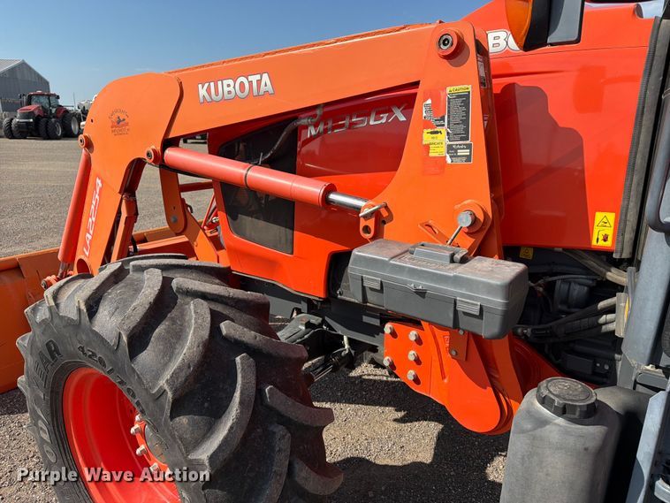 image for item NA9509 2013 Kubota M135GX MFWD tractor