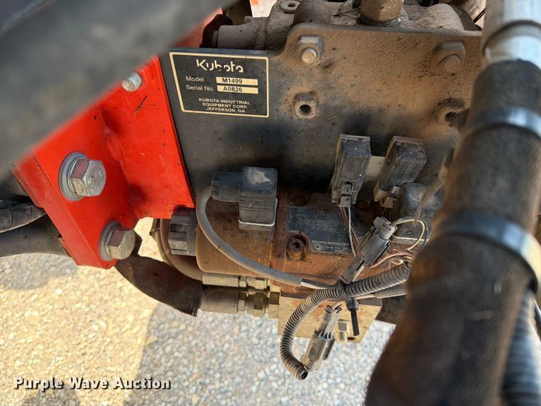 image for item NA9509 2013 Kubota M135GX MFWD tractor