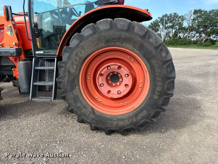 image for item NA9509 2013 Kubota M135GX MFWD tractor