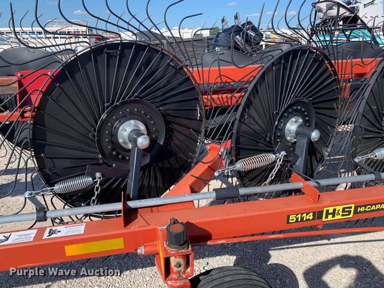 image for item YA3818 2021 HDWX-H&S HC5114 hay rake