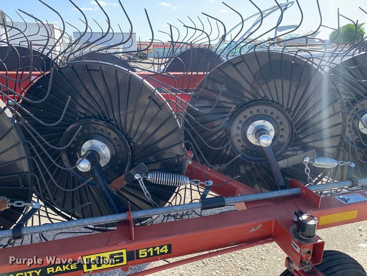 image for item YA3818 2021 HDWX-H&S HC5114 hay rake