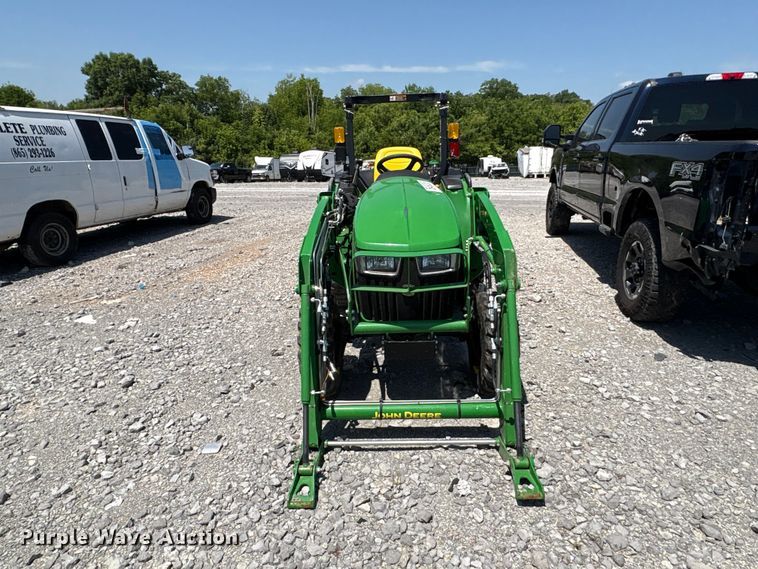 image for item YA3874 2023 John Deere 3025E MFWD tractor