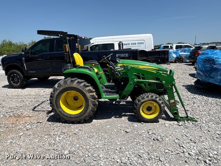 image for item YA3874 2023 John Deere 3025E MFWD tractor