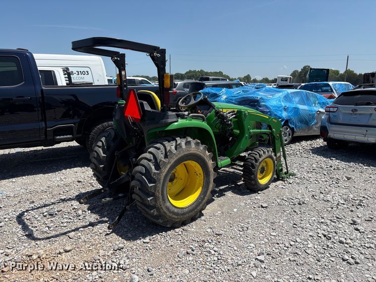 image for item YA3874 2023 John Deere 3025E MFWD tractor
