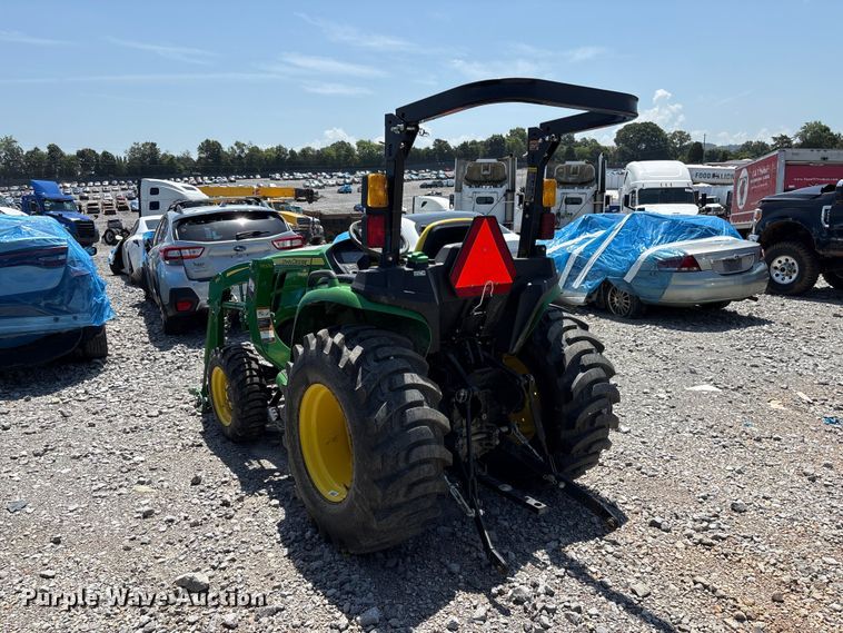 image for item YA3874 2023 John Deere 3025E MFWD tractor