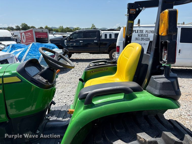 image for item YA3874 2023 John Deere 3025E MFWD tractor