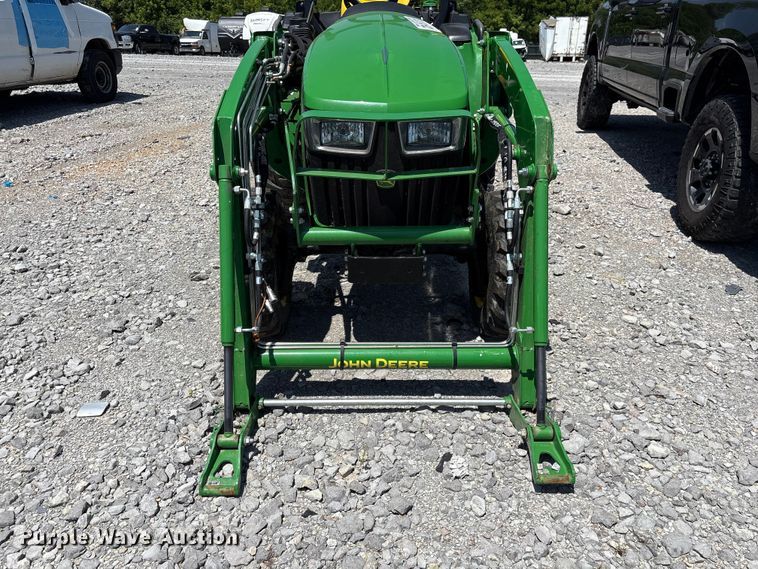 image for item YA3874 2023 John Deere 3025E MFWD tractor