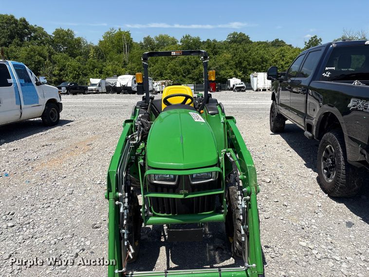 image for item YA3874 2023 John Deere 3025E MFWD tractor