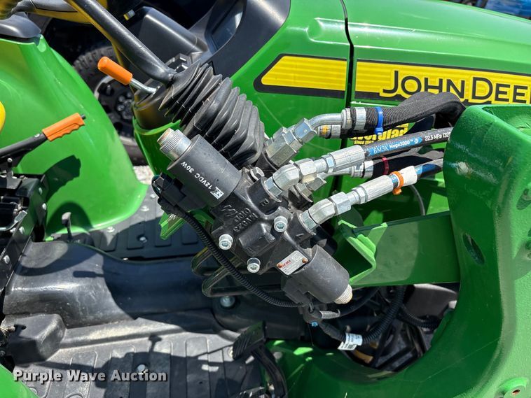 image for item YA3874 2023 John Deere 3025E MFWD tractor