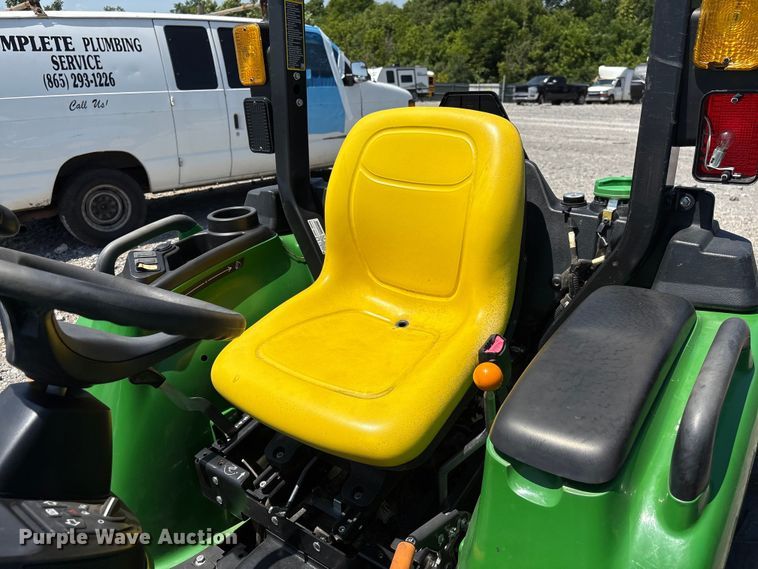 image for item YA3874 2023 John Deere 3025E MFWD tractor