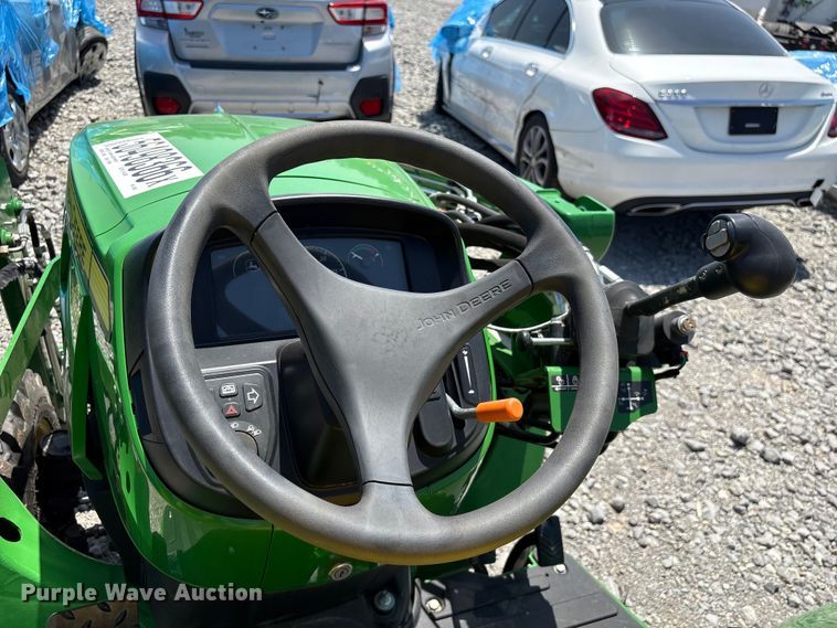 image for item YA3874 2023 John Deere 3025E MFWD tractor
