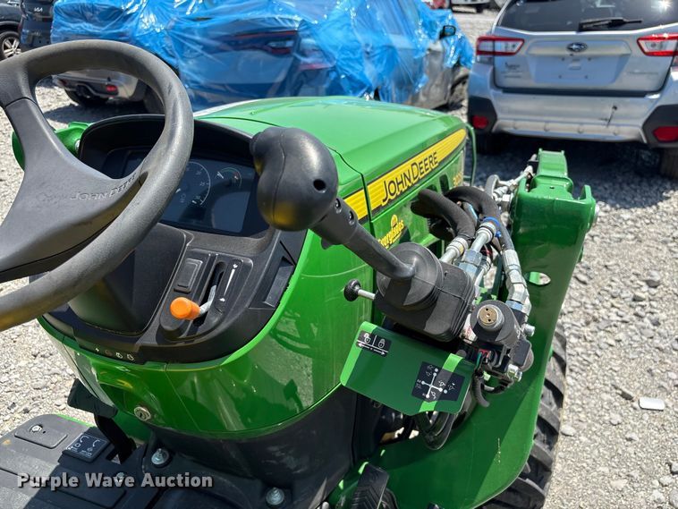 image for item YA3874 2023 John Deere 3025E MFWD tractor