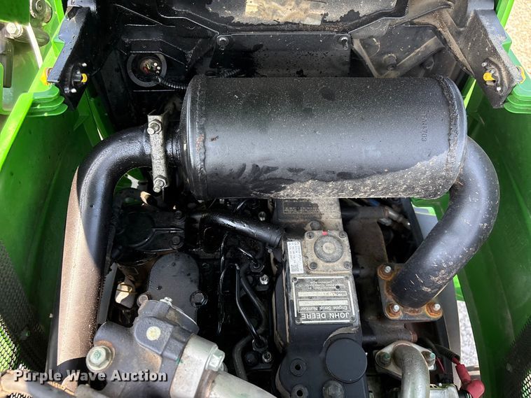 image for item YA3874 2023 John Deere 3025E MFWD tractor
