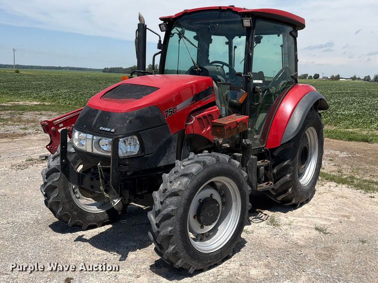 image for item YA3934 2015 Case Farmall 75C MFWD tractor
