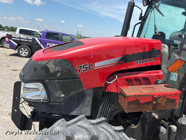 image for item YA3934 2015 Case Farmall 75C MFWD tractor