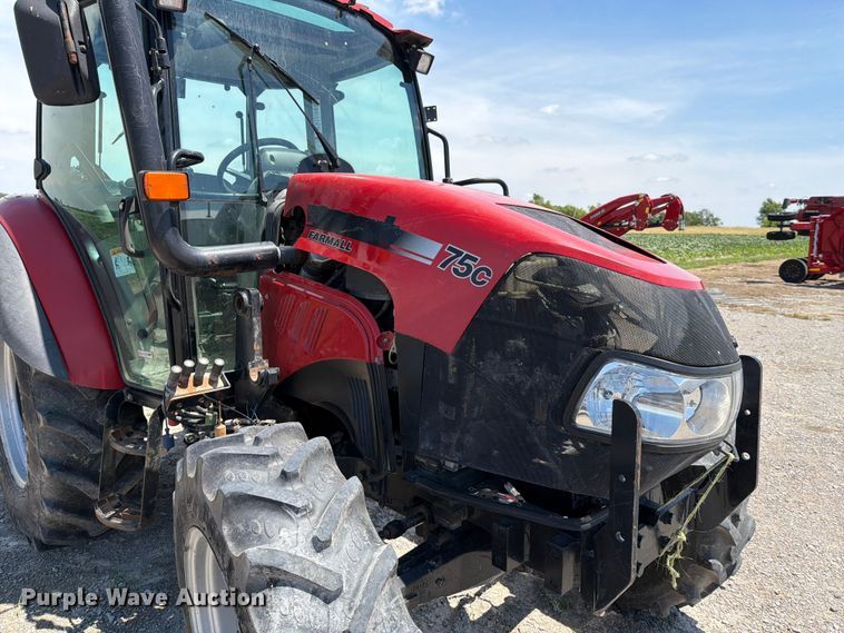 image for item YA3934 2015 Case Farmall 75C MFWD tractor