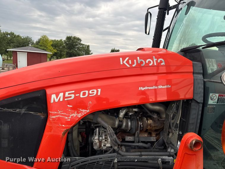 image for item YA3957 2021 Kubota M5-091 MFWD tractor