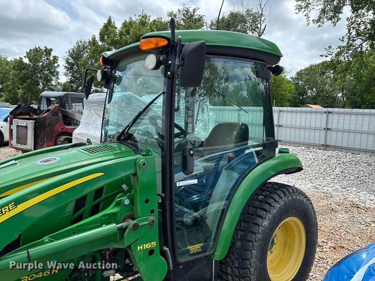image for item YA3960 2014 John Deere 3046R MFWD tractor
