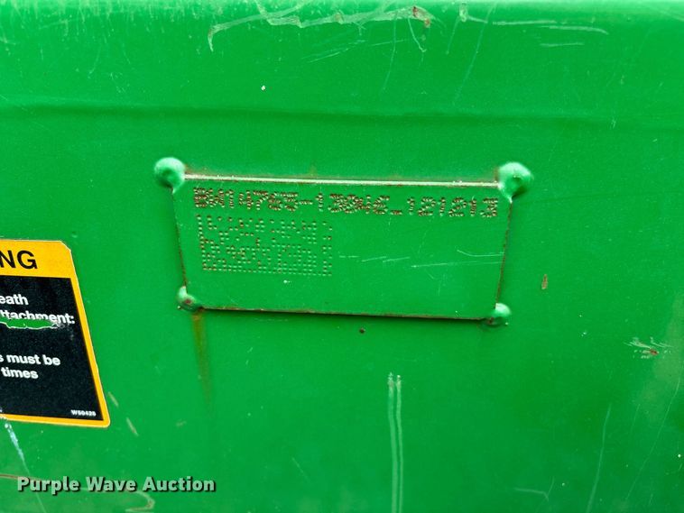 image for item YA3960 2014 John Deere 3046R MFWD tractor