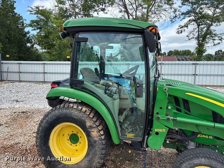 image for item YA3960 2014 John Deere 3046R MFWD tractor