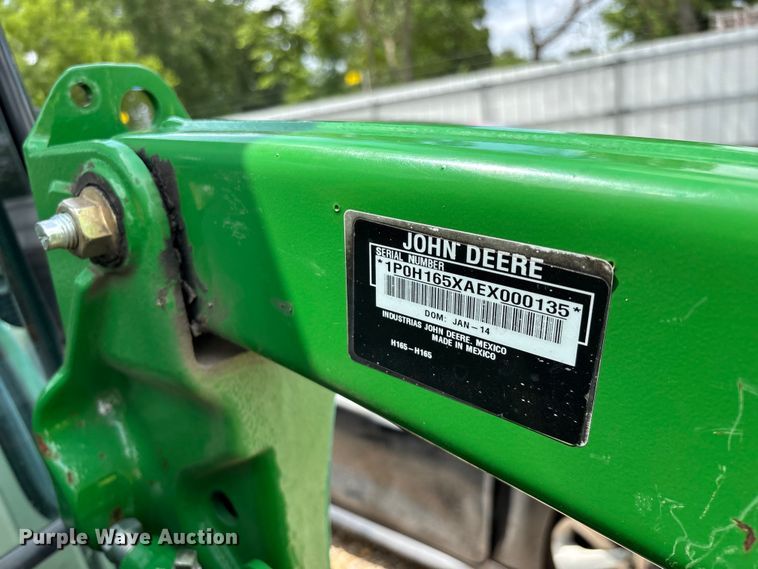 image for item YA3960 2014 John Deere 3046R MFWD tractor