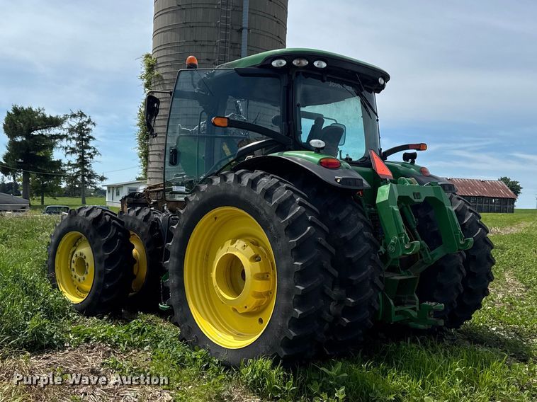 image for item YA3971 2014 John Deere 8360R MFWD tractor