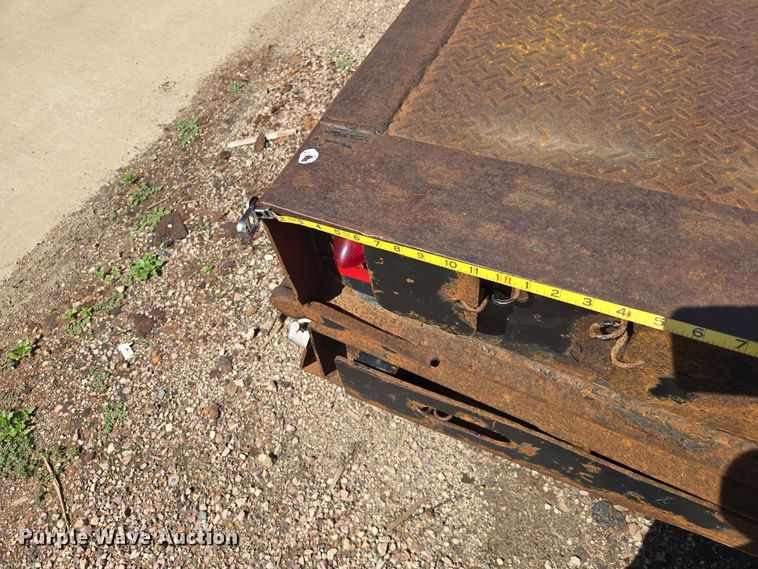 image for item DQ0005 2014 Trail-Eze TE70HT drop deck hydraulic tail equipment trailer