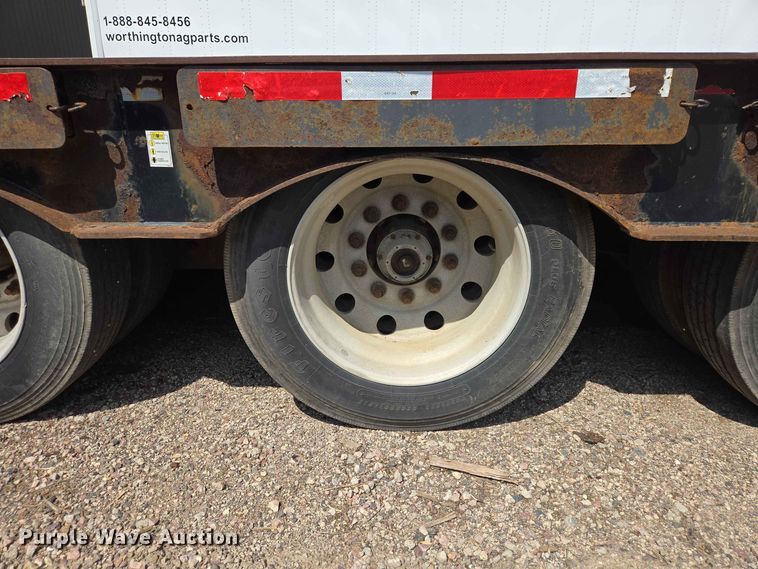 image for item DQ0005 2014 Trail-Eze TE70HT drop deck hydraulic tail equipment trailer