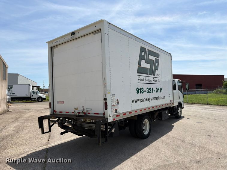 image for item DQ7884 2019 Isuzu NPR-XD Crew Cab box truck