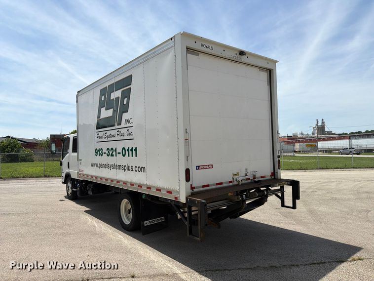 image for item DQ7884 2019 Isuzu NPR-XD Crew Cab box truck