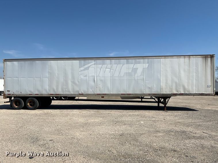 image for item EA4612 1997 Wabash dry van trailer