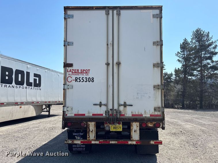 image for item EA4612 1997 Wabash dry van trailer