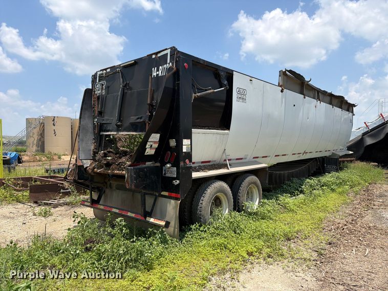 image for item ED5306 2014 Aulick 4270542 live bottom trailer