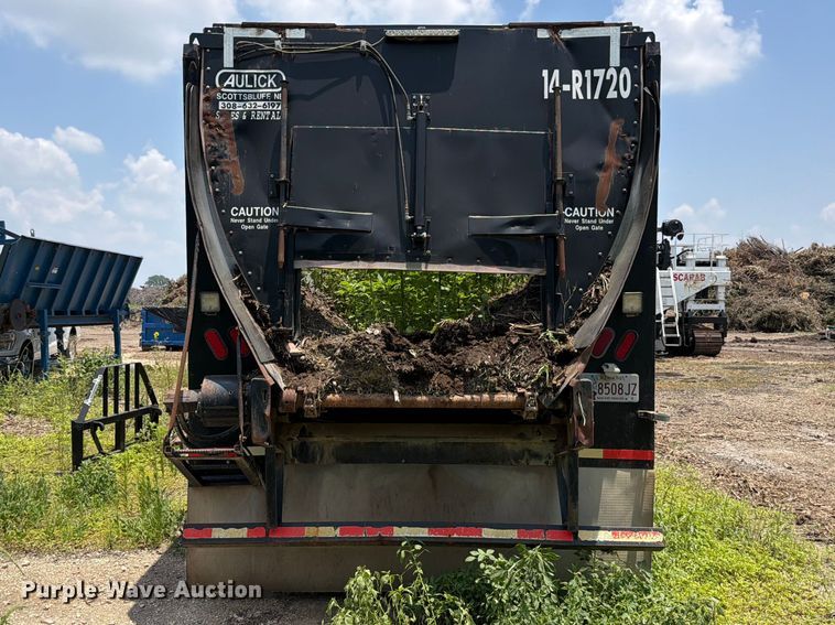 image for item ED5306 2014 Aulick 4270542 live bottom trailer