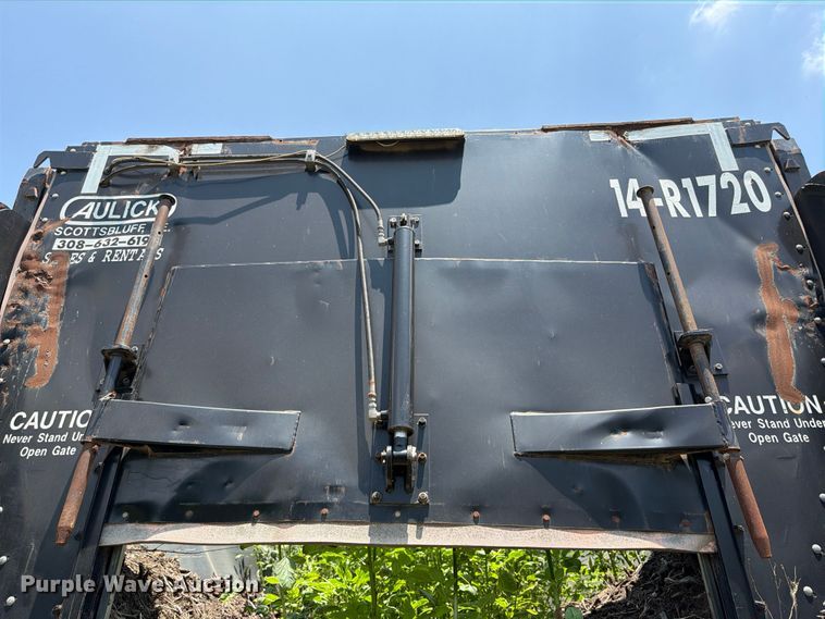image for item ED5306 2014 Aulick 4270542 live bottom trailer