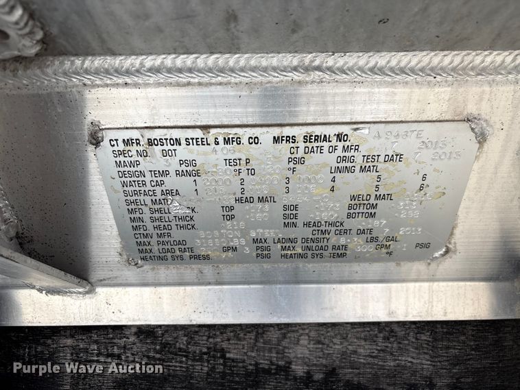 image for item EF1244 2014 Kenworth T3 Series fuel truck