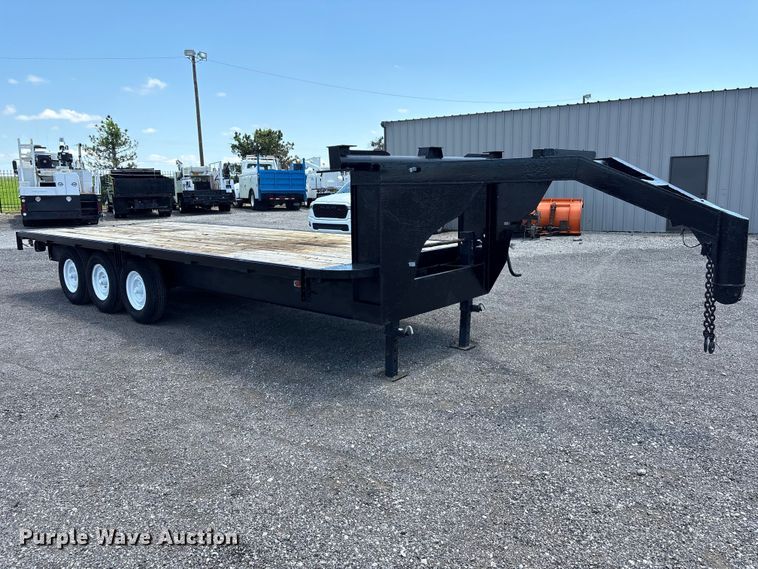 image for item EG9209 1970 Shop Built flatbed trailer