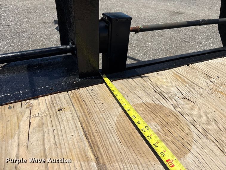 image for item EG9209 1970 Shop Built flatbed trailer