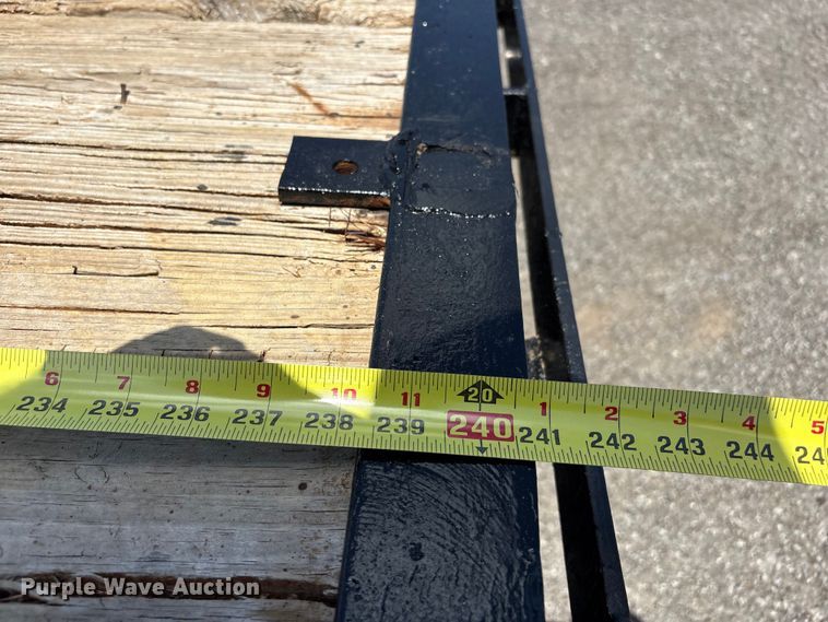 image for item EG9209 1970 Shop Built flatbed trailer