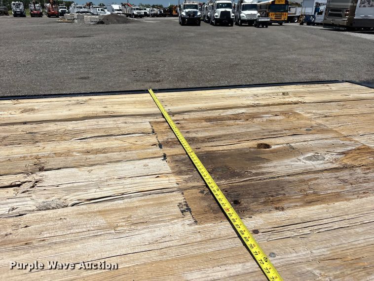 image for item EG9209 1970 Shop Built flatbed trailer
