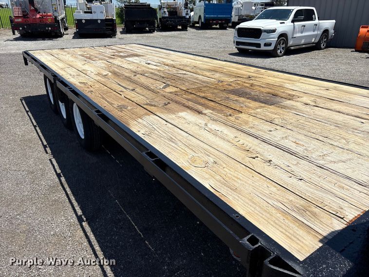 image for item EG9209 1970 Shop Built flatbed trailer