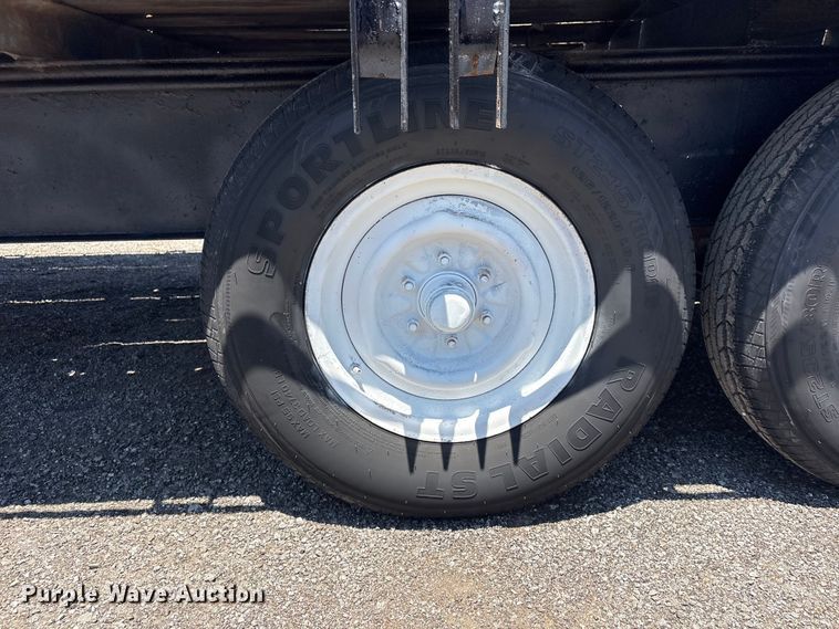 image for item EG9209 1970 Shop Built flatbed trailer