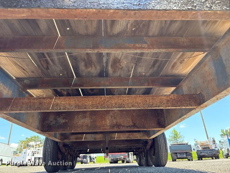 image for item EG9209 1970 Shop Built flatbed trailer