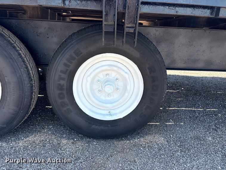 image for item EG9209 1970 Shop Built flatbed trailer